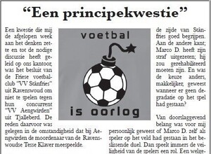 Column - "Een Principekwestie"