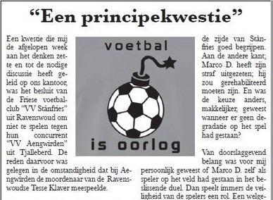 Column - Een Principekwestie