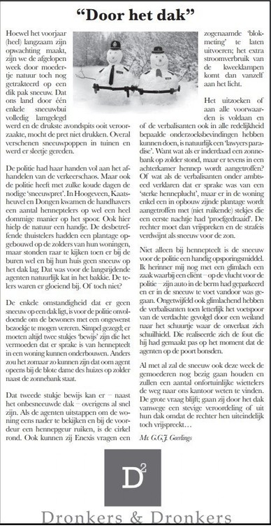 Column - Door het dak