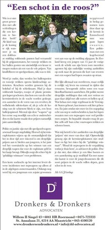 Column - "Een schot in de roos?"